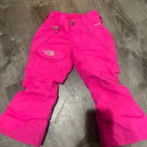 North face size 5/xxs snow pants